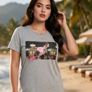 🆕DIRTY DANCING CLASSIC FIT BURNOUT CREW TEE